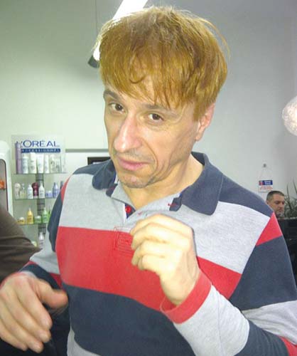 Claudiu Bleont s-a facut blond