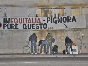 Equitalia protest - Ziarul National