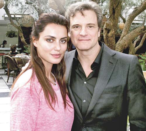 Catrinel Menghia s-a lipit de Colin Firth