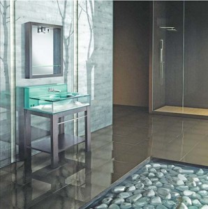 Something - Ziarul National's fishy about this bathroom sink