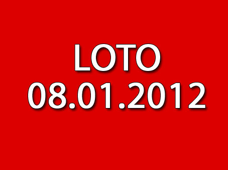Numere LOTO 6 din 49 extrase duminica 8 ianuarie (08-01-2012) 6/49, 5/40, noroc, joker!