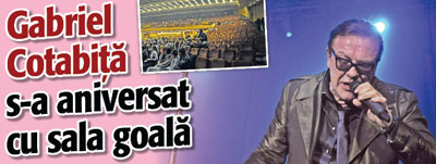 Cotabita s-a aniversat cu sala goala