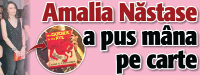 Amalia Nastase a pus mana pe carte