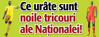 Ce urate sunt noile tricouri ale Nationalei!