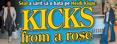 Seal a sarit sa o bata pe Heidi Klum: Kicks from a rose
