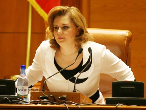 Roberta Anastase: Parlamentarii opozitiei care fac greva nu mai primesc bani