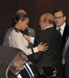 Alicia Keys, Clive Davis