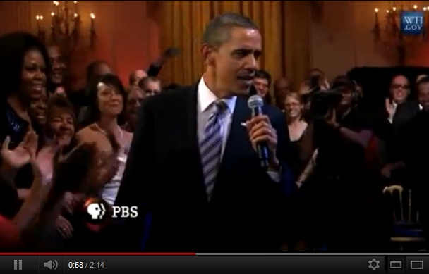 Barack Obama a cantat cu Mick Jagger la Casa Alba -VIDEO