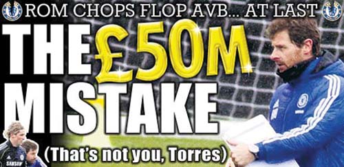 Villas Boas a luat 300.000 de lire sterline pe meci la Chelsea