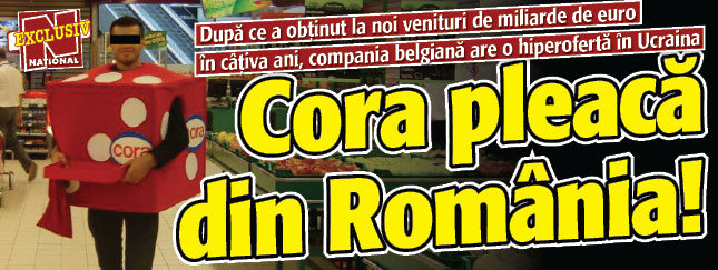 Cora pleaca din Romania!