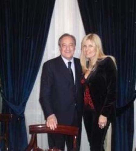 Elena Udrea, intalnire cu boss-ul lui Real Madrid