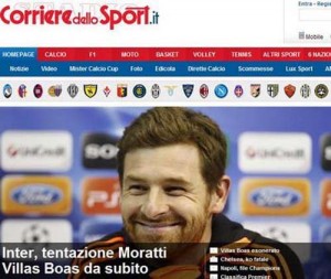 Villas Boas ofertat de Inter Milano (poza la martie 2012 - 2) - Ziarul National