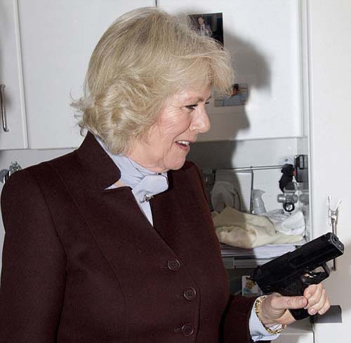 Uite cum s-a inarmat Camilla!