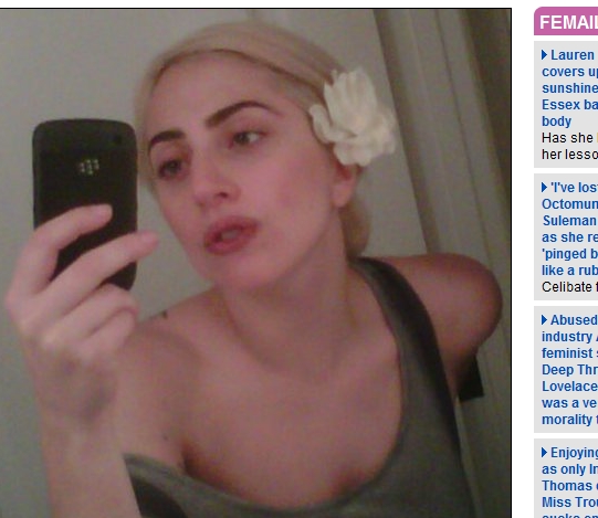 Lady Gaga, fara machiaj! Iti place cum arata?
