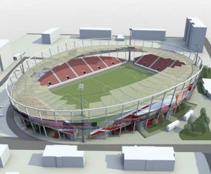 proiect noul stadion din Arad - Ziarul National