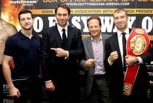 Carl Froch and Lucian Bute Press Conference