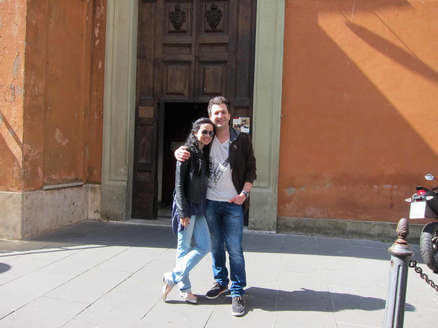 Olivia Steer si Andi Moisescu, weekend de vis la Roma