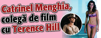 Catrinel Menghia face un film cu Terence Hill