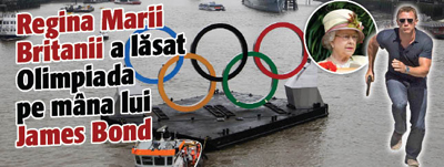 Regina Marii Britanii a lasat Olimpiada pe mana lui James Bond
