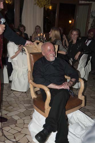 Petrecere Montegrappa cu Paolo Coelho si Jean Alessi