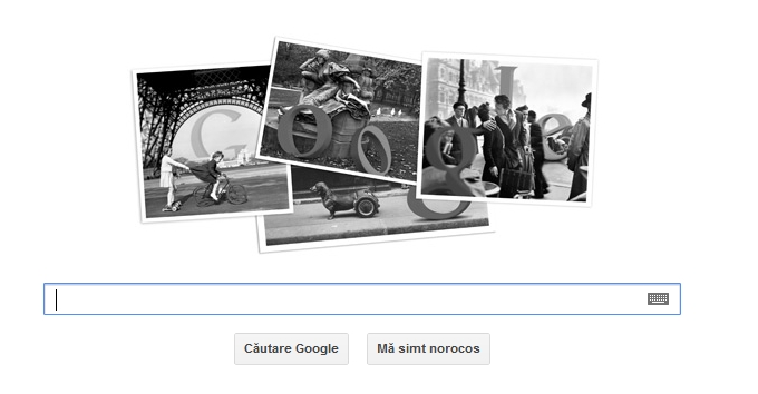 Robert Doisneau, fotograful cucerit de viata de pe strazile Parisului, omagiat de Google