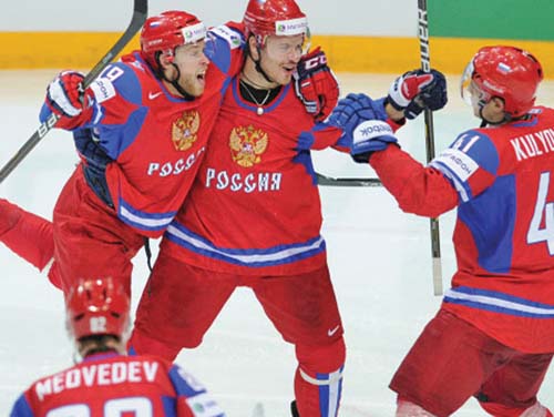 Rusia a castigat Mondialul de hochei cu victorii pe linie