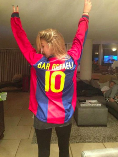 Bar Rafaeli este noul numar 10 al Barcelonei