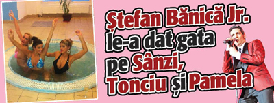 Stefan Banica Junior le-a dat gata pe Sanzi, Tonciu si Pamela