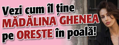 Madalina Ghenea il tine pe Oreste in poala!
