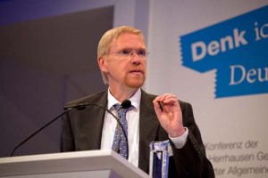 Denk ich an Deutschland - Wer regiert Deutschland? "Taxation without Representation" -Dritte Konferenz der Alfred Herrhausen Gesellschaft und der F.A.Z. im Hermann Josef Abs Saal in Frankfurt. - Ziarul National