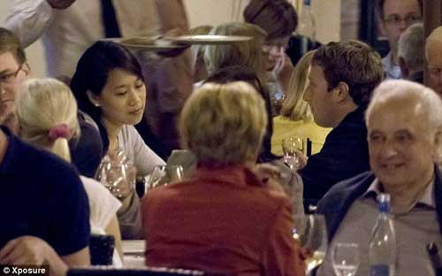 Mark si Priscilla Zuckerberg, tristi in luna de miere