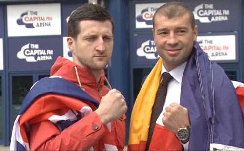 Meciul BUTE-FROCH: Mai sunt doar cateva ore pana la cantarul oficial!
