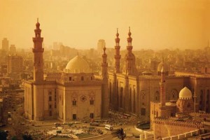 Mosques of Sultan Hasan and al-Rifa - Ziarul National'i Seen from the Citadel