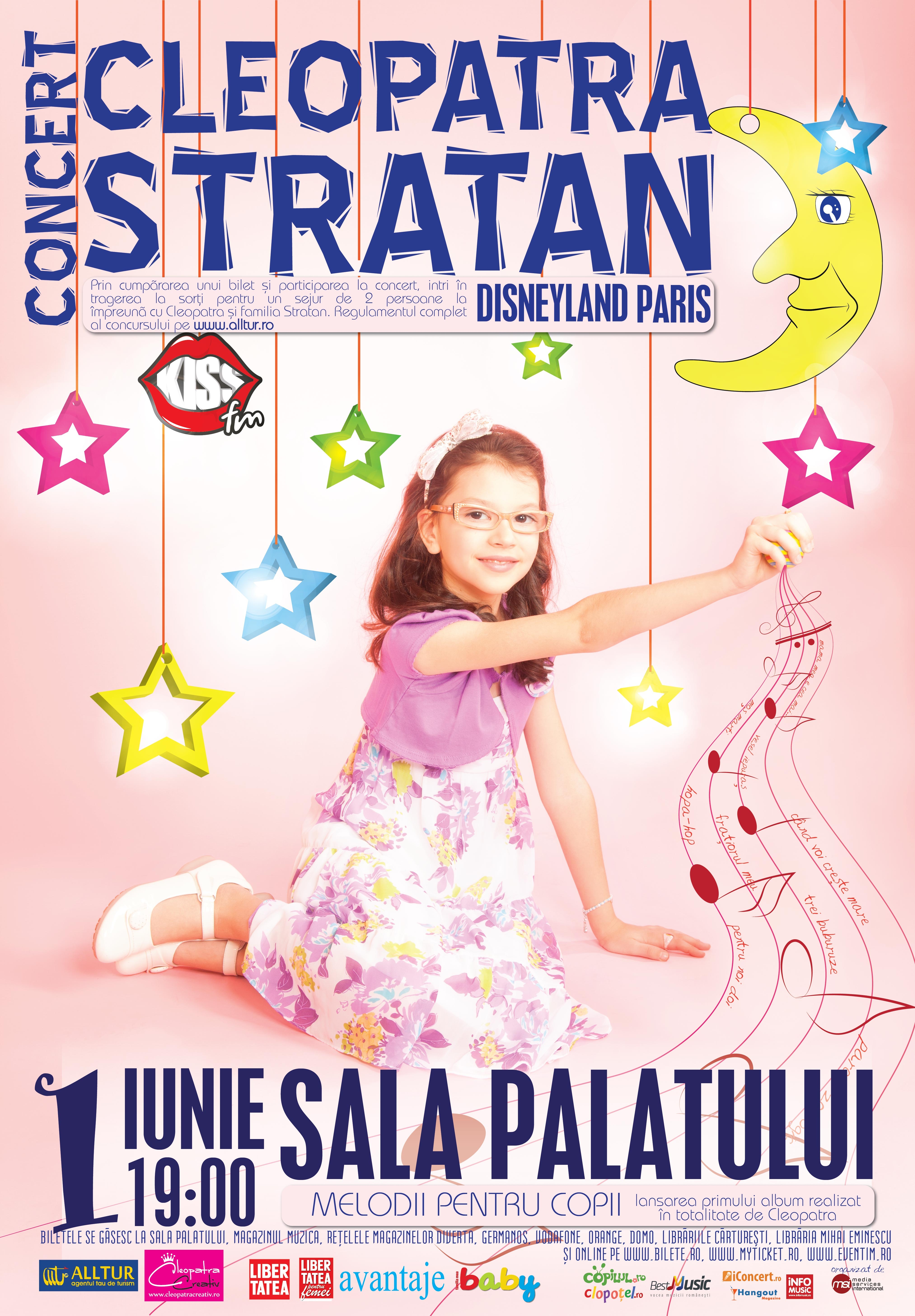 Concert Cleopatra Stratan, pe 1 iunie, la Sala Palatului. AFLA cat costa biletele!