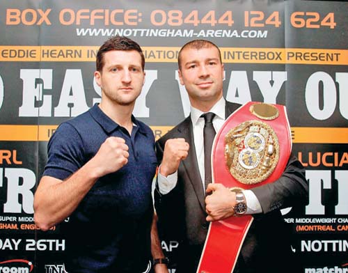 Carl Froch: „Il fac KO pe Bute in cel mult patru reprize”