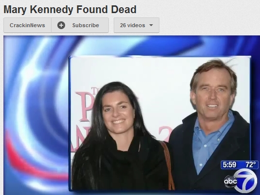 Noua drama in familia Kennedy: Fosta sotie a lui Robert Jr, Mary, gasita moarta