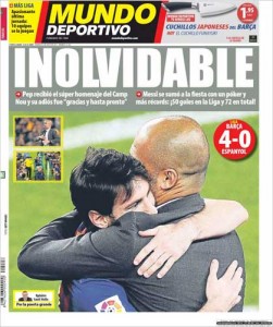 mundodeportivo-scrie-despre-performanta-lui-Messi-si-de-ultimul-meci-al-lui-Guardiola-pe-Camp-Nou - Ziarul National