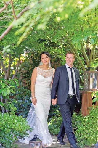 Mark Zuckerberg  a trecut la costum pentru nunta cu Priscilla