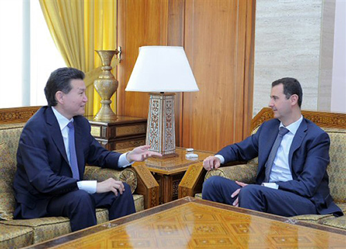 „Moartea” a jucat sah cu Bashar al-Assad