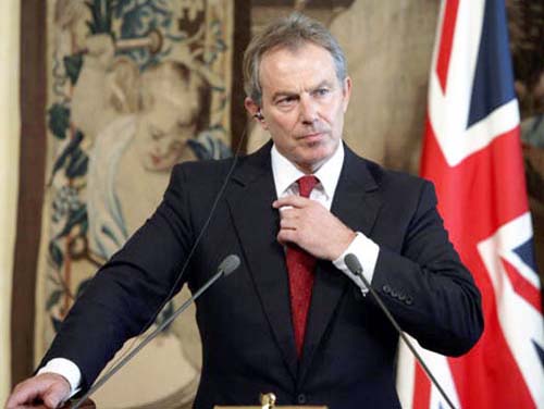 Cu buzunarele pline, altfel vorbeste Tony Blair