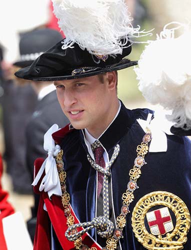 Printul William, cavaler al Scaietelui