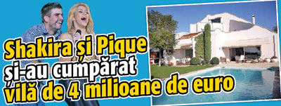 Shakira si Pique si-au cumparat vila de 4 milioane de euro