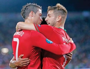 Cristiano si Raul Meireles agerpres_6207809 - Ziarul National