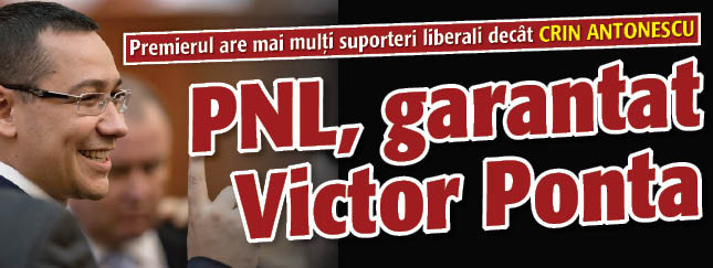 PNL, garantat Victor Ponta