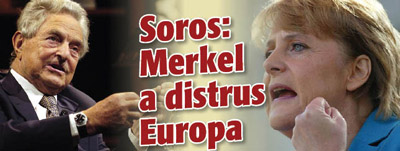 Soros: Merkel a distrus Europa