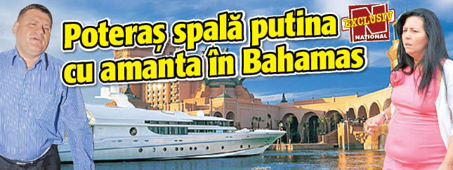 Poteras spala putina cu amanta in Bahamas