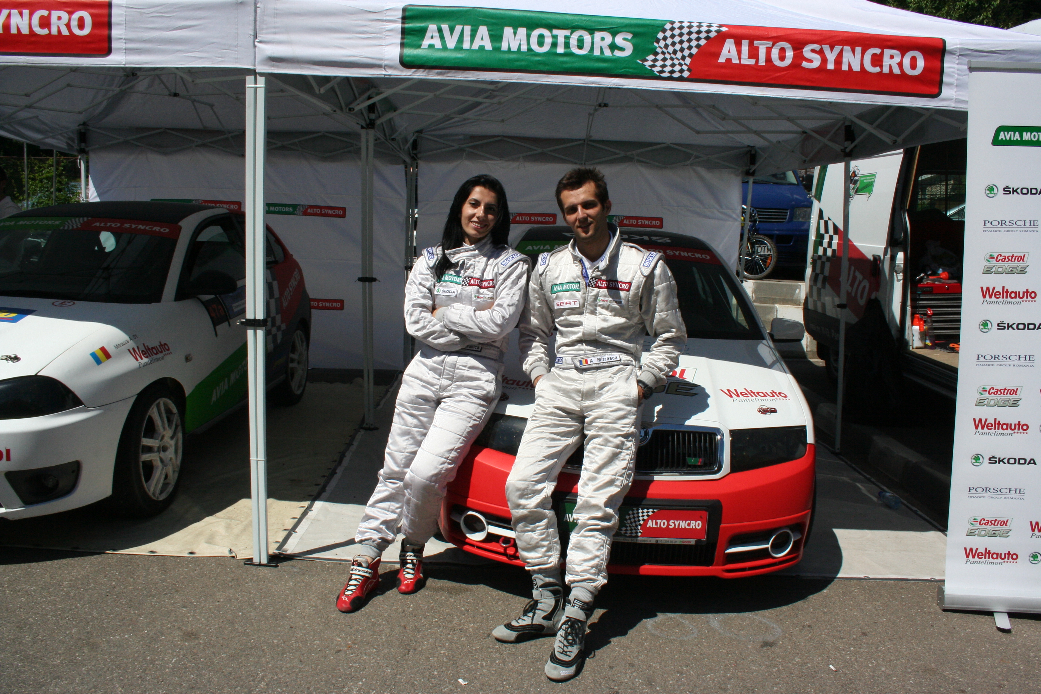 Pilotul Andrei Mitrasca a ajuns la 50 de curse auto fara abandon