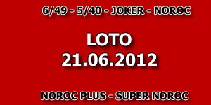 NUMERE LOTO, tragerea din 21 IUNIE: Numerele castigatoare la Loto 6/49, Noroc si restul jocurilor