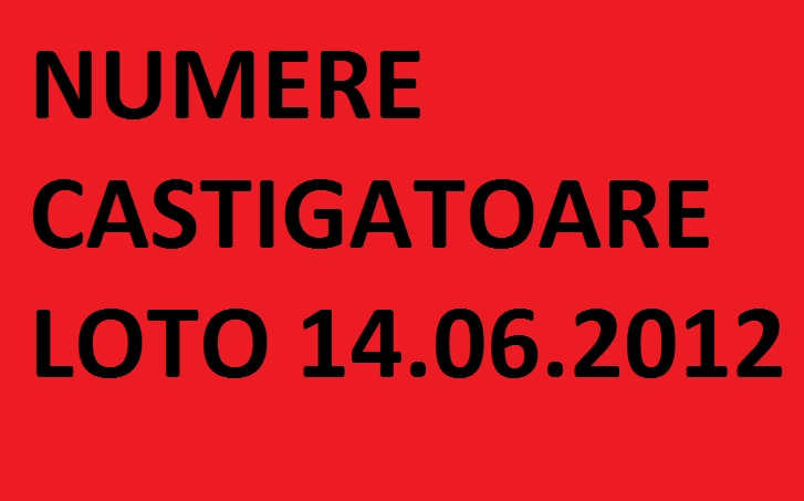 NUMERE LOTO, tragerea din 14 iunie: Numerele castigatoare la Loto 6/49, Noroc si restul jocurilor