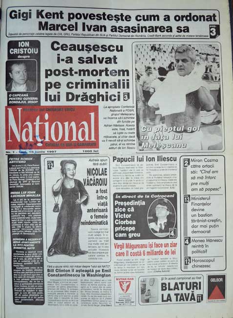 Ziarul “Naţional” împlineşte 15 ani!